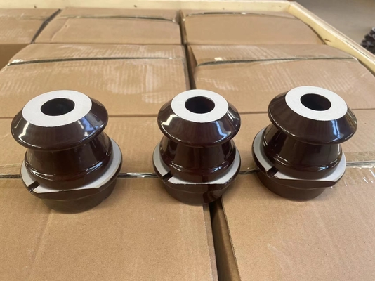 Kahverengi Sırlı DT1-630 Trafo Porselen Burç izolatörü Oem Mevcuttur