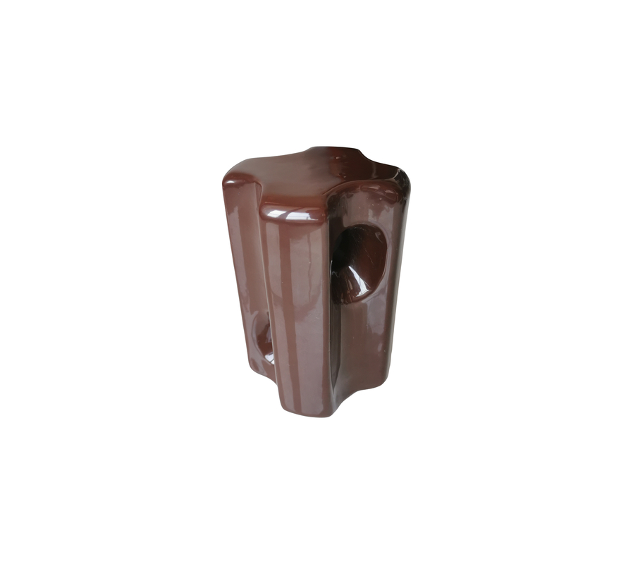 Profesyonel 53kN ANSI 54-2 Guy Strain Insulator Porselen