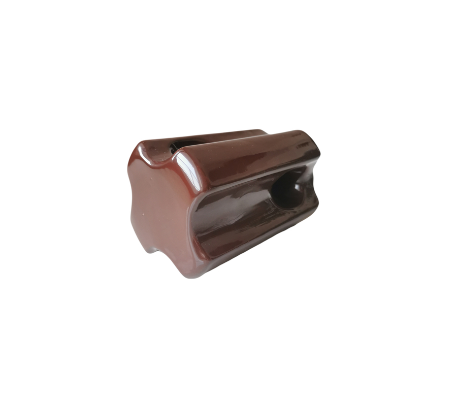 Profesyonel 53kN ANSI 54-2 Guy Strain Insulator Porselen