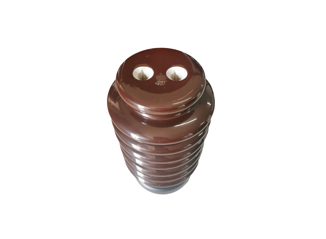 Yarı İletken Yükseklik 210mm IEC 60168 Porselen Dik İzolatörler