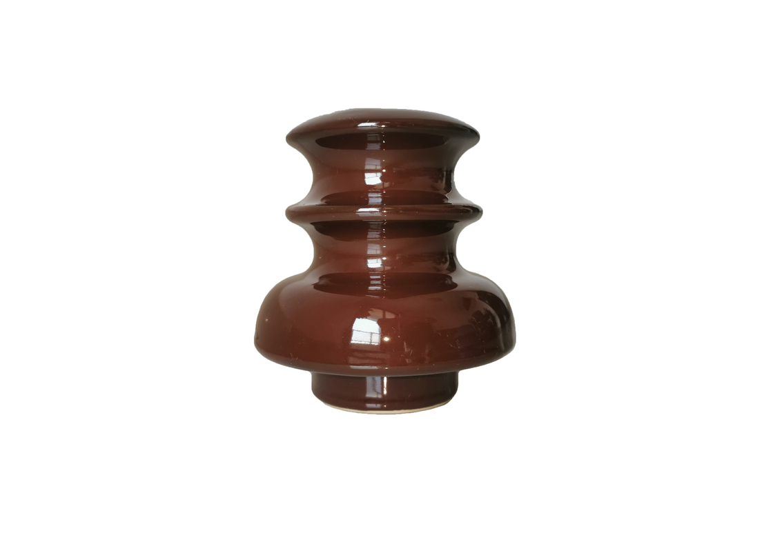 Kahverengi Renk 24kV ANSI 56-2 Pin Tipi Porselen İzolatör