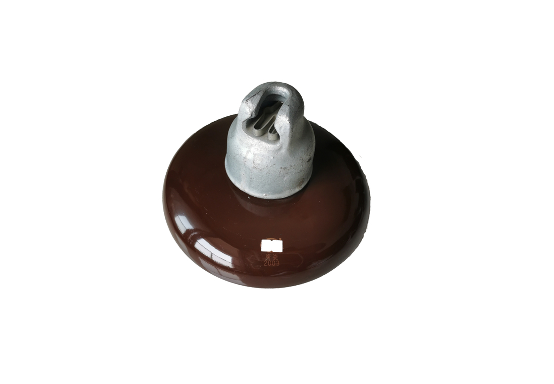 Güç Hattı İçin 3.5kg ANSI 52-2 Porselen Süspansiyon İzolatörü