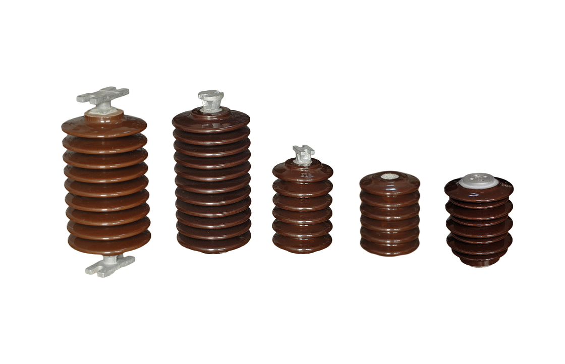 Kahverengi 14.4kV A30-4 Porselen Dik İzolatörler