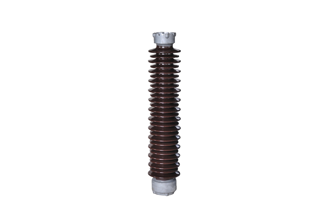 Kahverengi Camlı 88kg Yükseklik 1700mm Paratoner İzolatörü