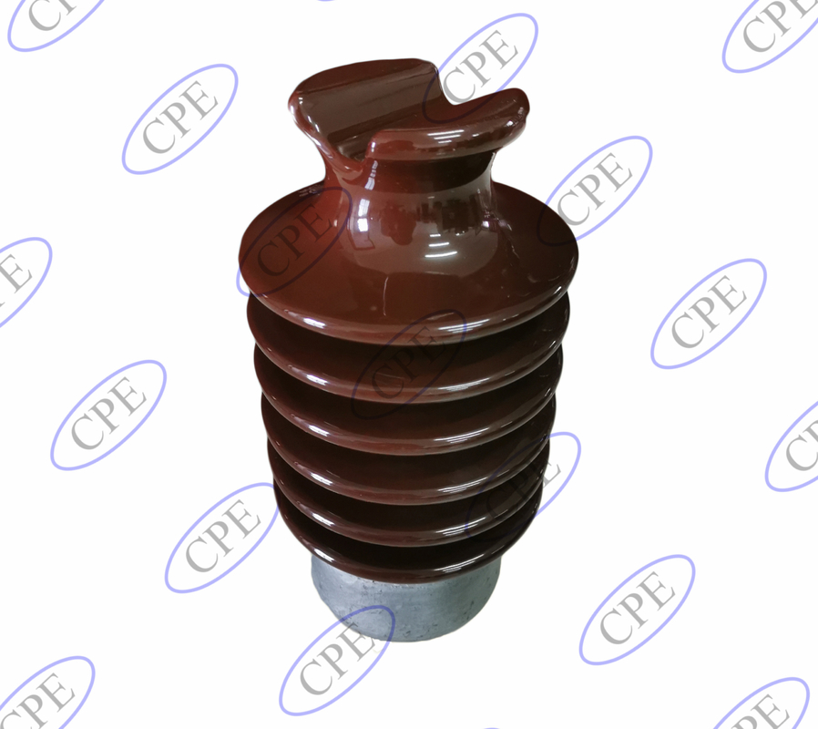 F Boyun ANSI 57-2 305mm Yükseklik Porselen Elektrik İzolatörleri