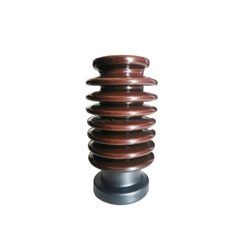 Yarı İletken Porselen Standoff İzolatörleri OEM Yüksekliği 210mm IEC 60168