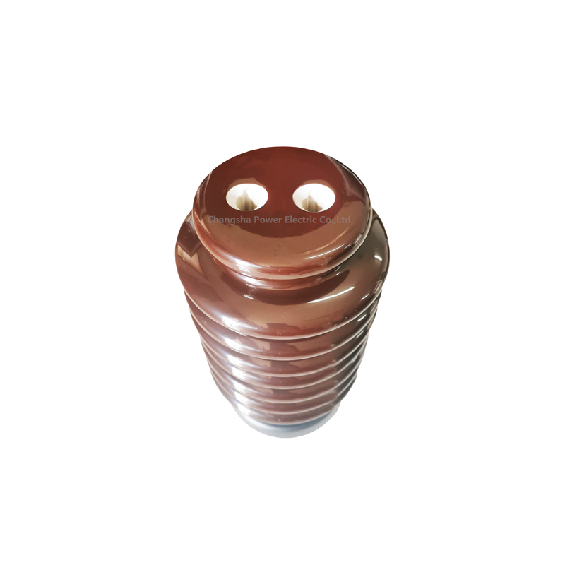 Yarı İletken Porselen Standoff İzolatörleri OEM Yüksekliği 210mm IEC 60168