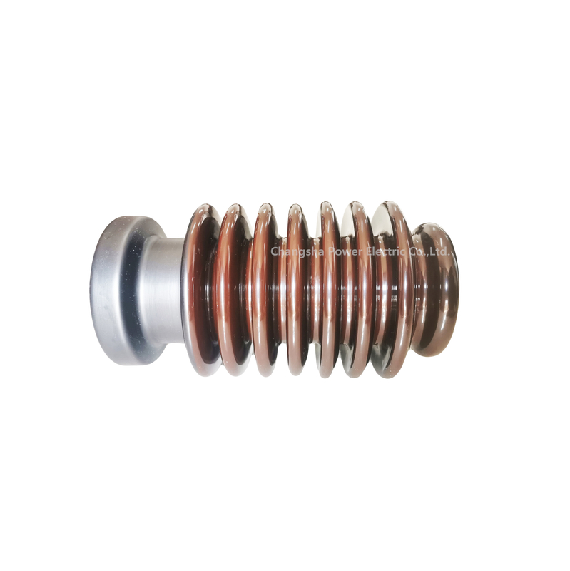 Yarı İletken Porselen Standoff İzolatörleri OEM Yüksekliği 210mm IEC 60168