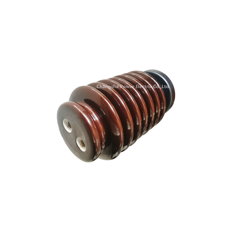 Yarı İletken Porselen Standoff İzolatörleri OEM Yüksekliği 210mm IEC 60168