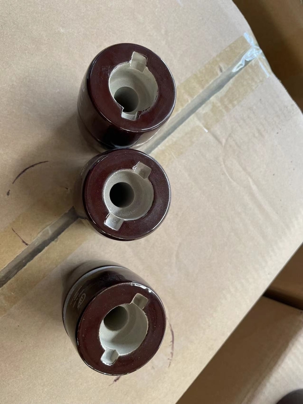 1kV 200A Porselen OEM Çekme Kurşun Trafo Burç Kahverengi Sırlı