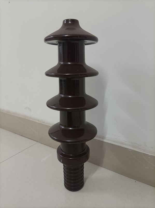 DIN 30NF250 Trafo Porselen Burç Kahverengi Sırlı 485MM Yükseklik