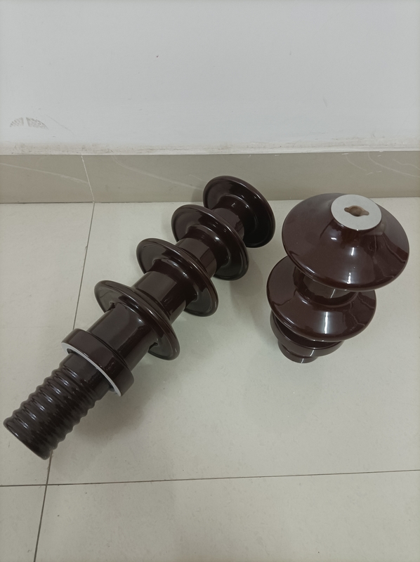 DIN 30NF250 Trafo Porselen Burç Kahverengi Sırlı 485MM Yükseklik